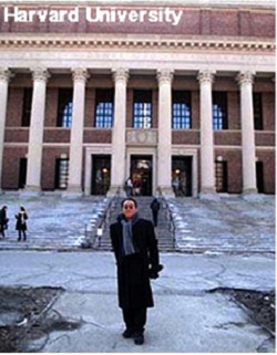 Prof. Sinining at Harvard University,USA. 