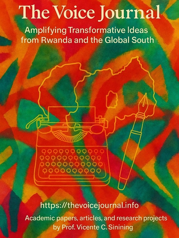 The Voice Journal - Official Journal of VCS Research