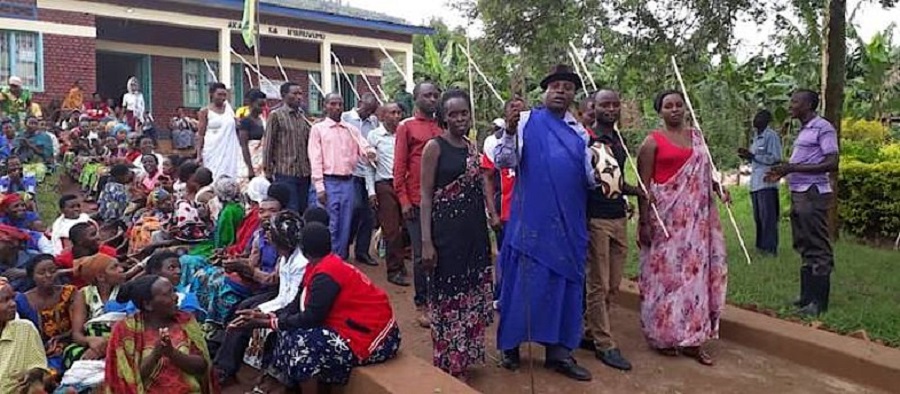 Hatangijwe Itorero Ry'umudugudu. Photo by ngoma.gov.rw.
