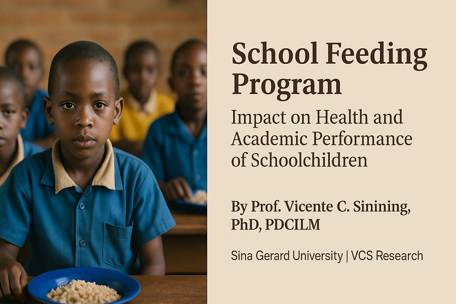 School Feeding Program: Impact on Health and Academic Performance of schoolchildren in Rwanda.