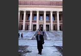 Professor Vicente Sinining at Harvard University