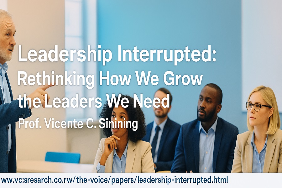 Leadership Interrupted: Rethinking How We Grow the Leaders We Need